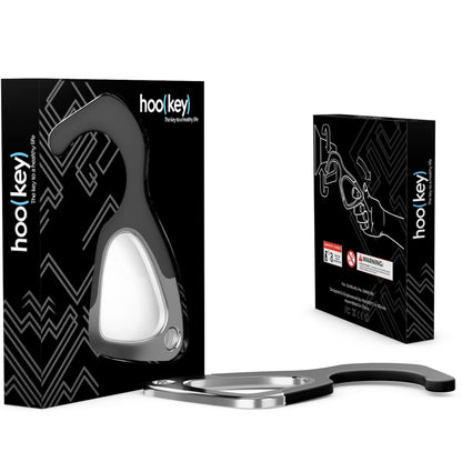 6 Pack of hoo(key)™ - The Only Patented Antimicrobial Silicone No-Touch Keychain Tool - Value Pack Deal-3